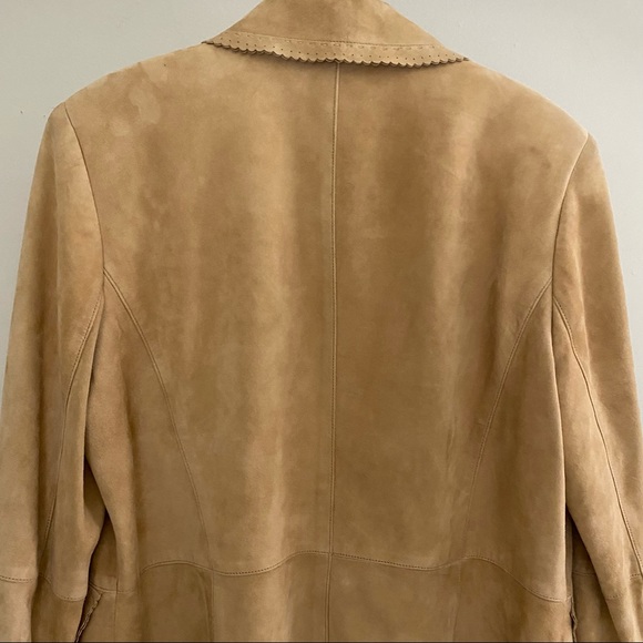 Ellen Tracy Suede Leather Jacket - Picture 9 of 13